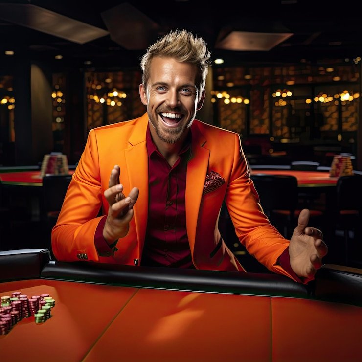 4d gacor Gaple Online dealer shuffling dominoes at live table